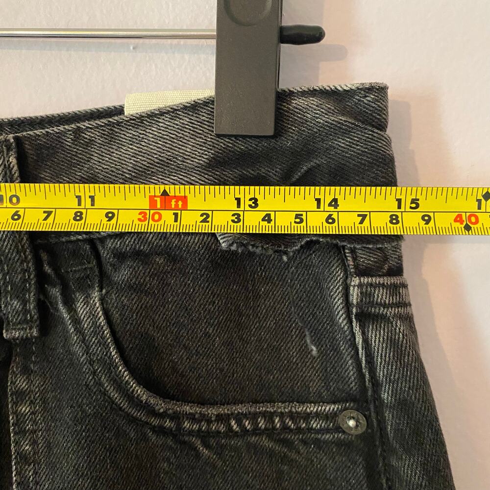 NWT We The Free Gray Wash Bare With Me Denim Mini Skirt Moxie Women's size 25 - Picture 10 of 12